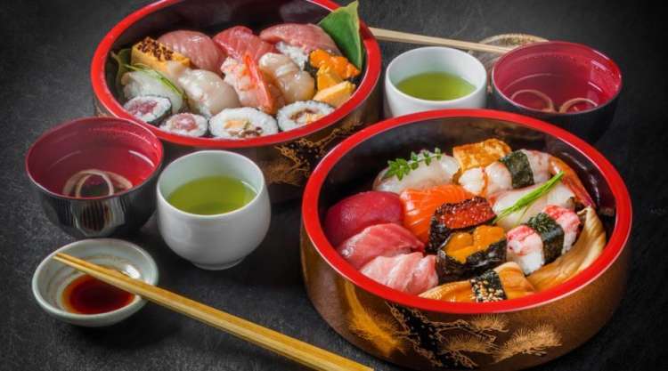 Prelibatezze di sushi